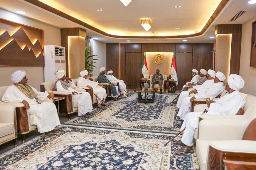 في لقائهم بالبرهان...مشايخ الطرق الصوفية يؤكدون دعمهم للجيش    