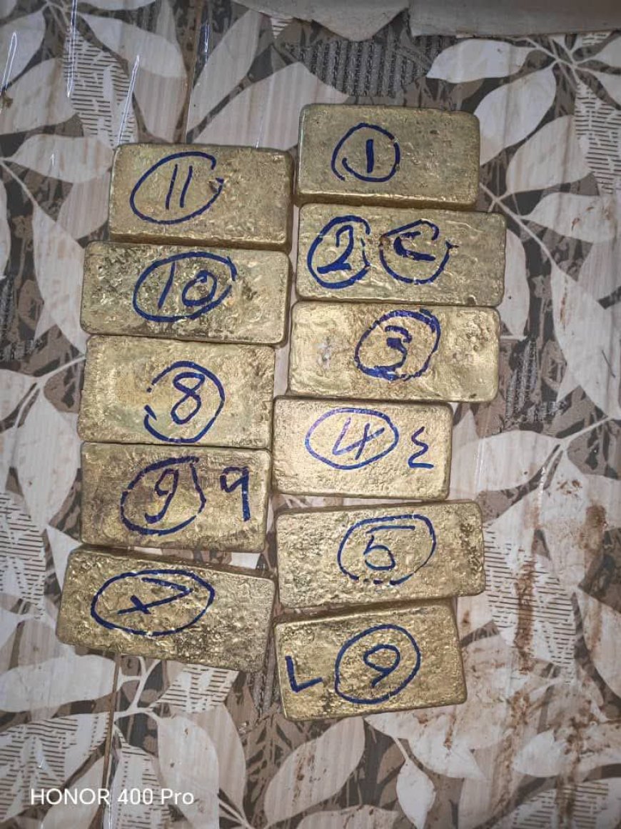 ضبط كميات ضخمة من الذهب بحوزة متهم في الشمالية 