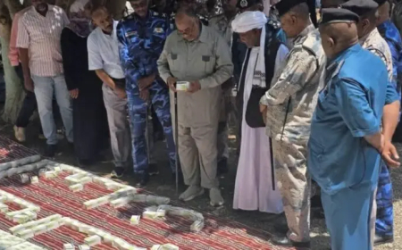 إحباط تهريب أكثر من نصف مليون حبة تيرمادول إلى القضارف 
