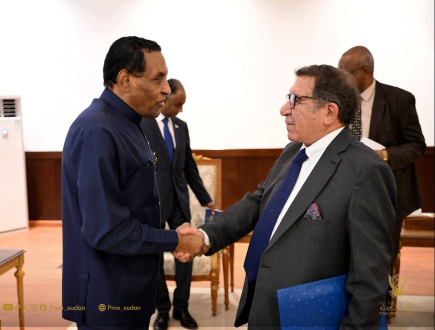 رئيس الوزراء يلتقي الخبير المستقل المعني بحقوق الإنسان في السودان   
