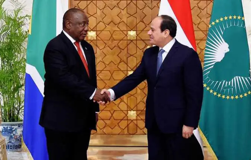 السيسي: أمن السودان وسيادته ووحدته خط أحمر لن تسمح مصر بتجاوزه